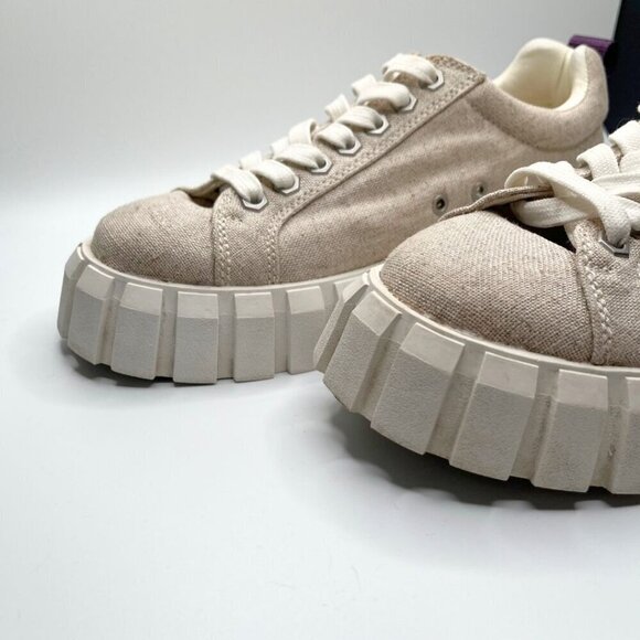 EYTYS ODESSA CANVAS CHUNKY SNEAKERS IN BEIGE - 7,5 US (38) - Picture 6 of 12